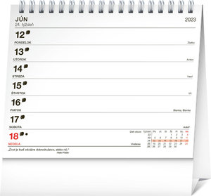 Stolový kalendár Slnečnice s citátmi 2023-2