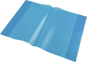 Obaly na sešity A4 PP 0,8 OE x 10 ks modrá-1