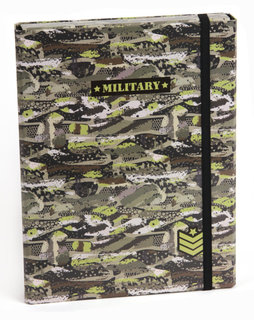 Box na sešity s klopou A4 Military-1