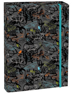 Box na sešity s klopou A4 Skate-1