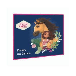 Desky na číslice Spirit Riding Free-1