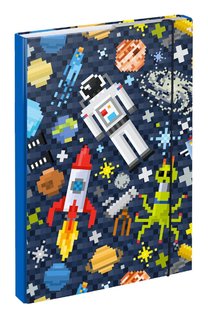 Desky na školní sešity A4 Space Game-1