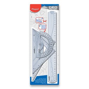 Sada rýsovacích potřeb Geometric Maxi, čtyřdílná-1