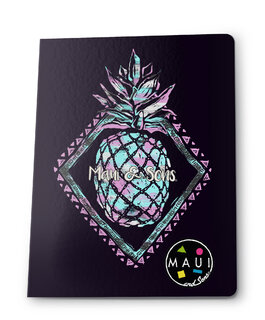 Sešit A5 Maui and sons Ananas 565-1