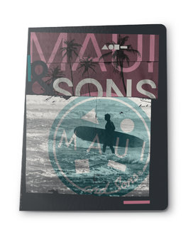 Sešit A5 Maui and sons Beach 565-1