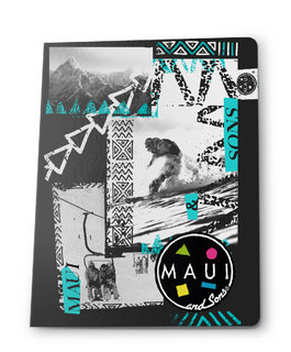 Sešit A5 Maui and sons Snowboard 565-1