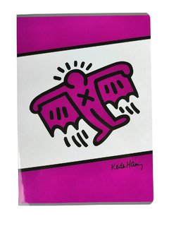 Sešit Keith Haring fialový, 564-1