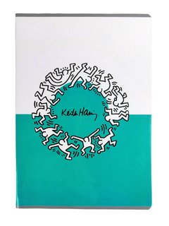 Sešit Keith Haring modrý, 564-1