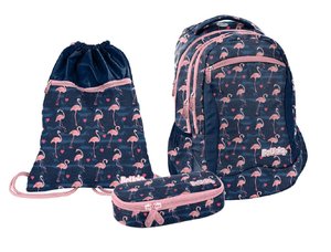 Školní set Flamingo 3dílný-7