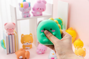 SQUISHY  antistres Dinosaur-4