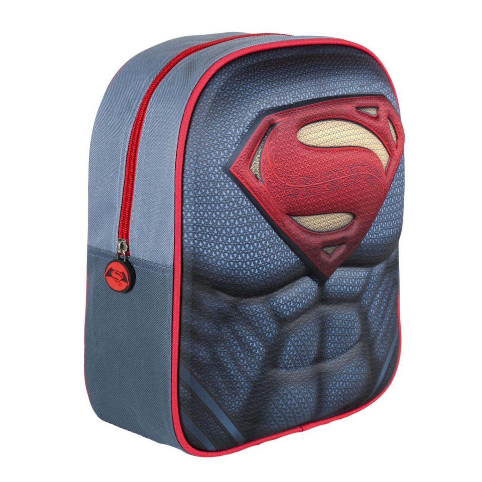 Levně Cerda Dětský batoh 3D Superman šedý
